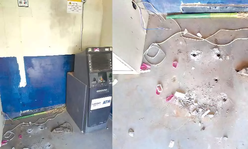Hyderabad: Offenders escape with ATM machine in Patancheru