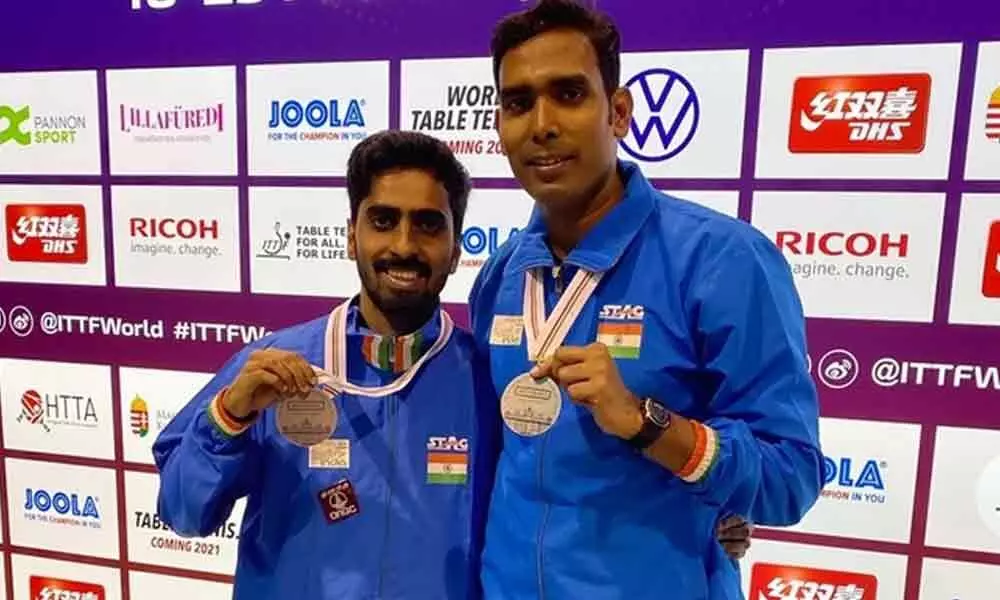 Silver for Sharath, Sathiyan at Hungarian Open