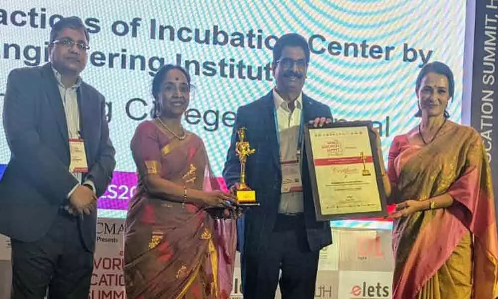 Prestigious award for SR Engineering College