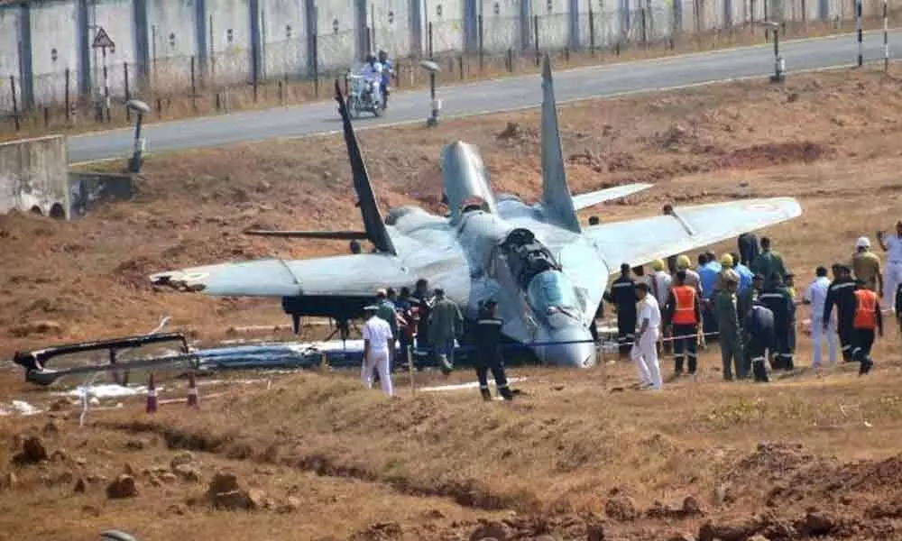 MiG crashes in Goa
