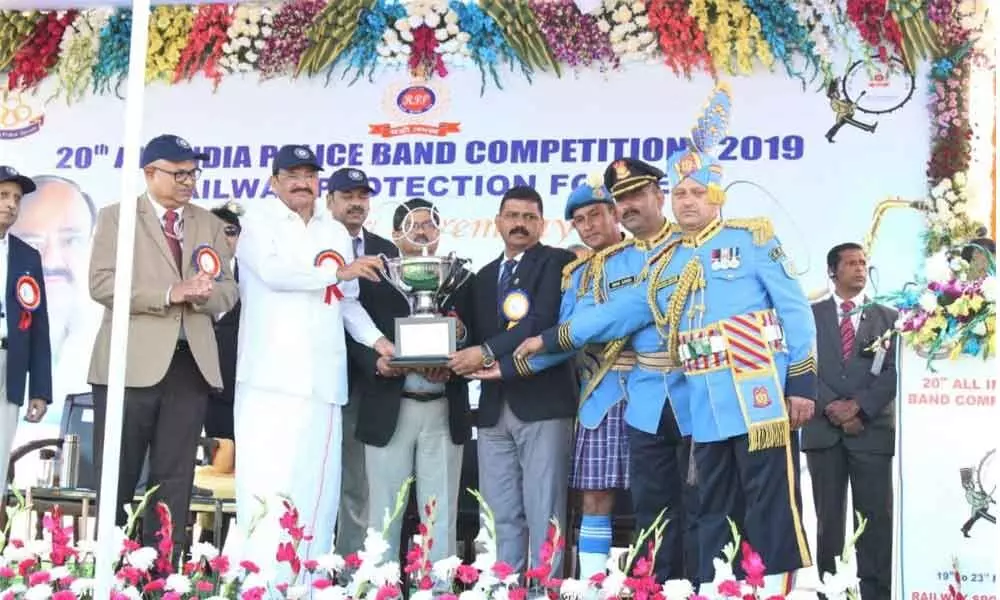 All India Police Band competition concludes in Secunderabad