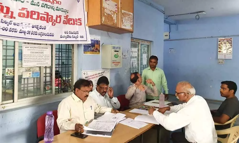 Hyderabad: Property tax camp held in Malkajgiri
