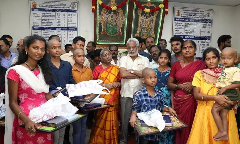 TTD Chairman YV Subba Reddy arranges darshan for physically-challenged, orphans