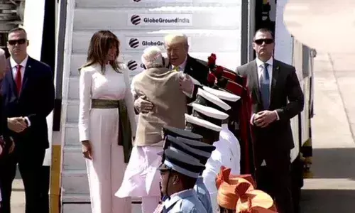 Donald Trump India Visit: PM Modi Receives US President With Hearty Hug