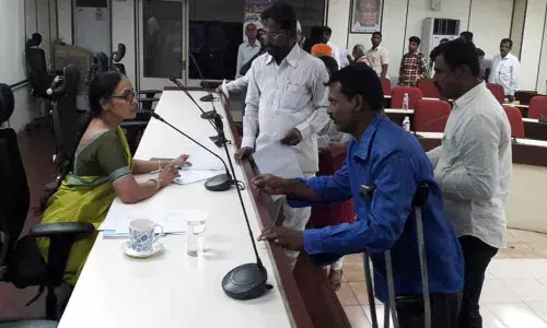 DRO Usha Rani receives 70 representations