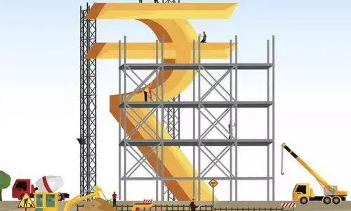 Rupee drops further by 34paise to over 3-month low