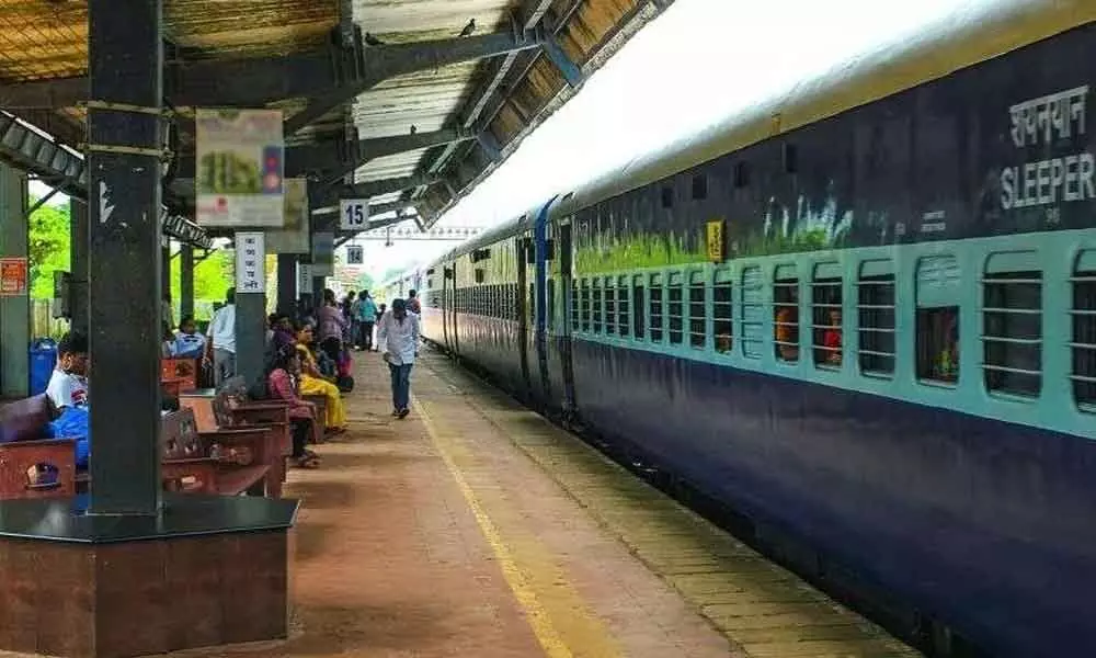 Venkatadri express train narrowly escapes danger after coupling breaks apart