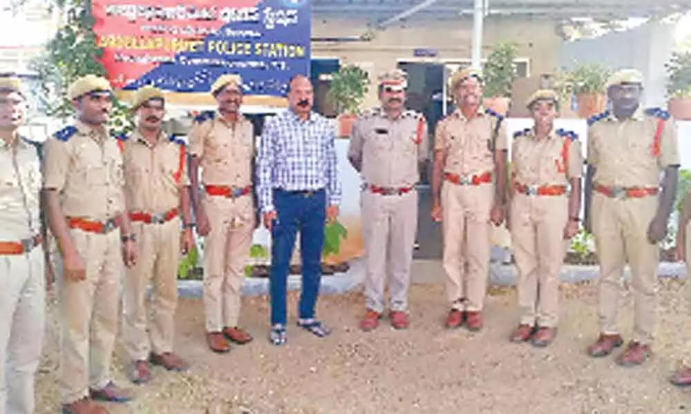 Telangana State Police Academy cadets visit police station