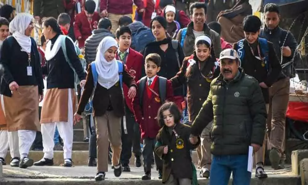Schools reopen in Kashmir Valley, students happy to return to classrooms