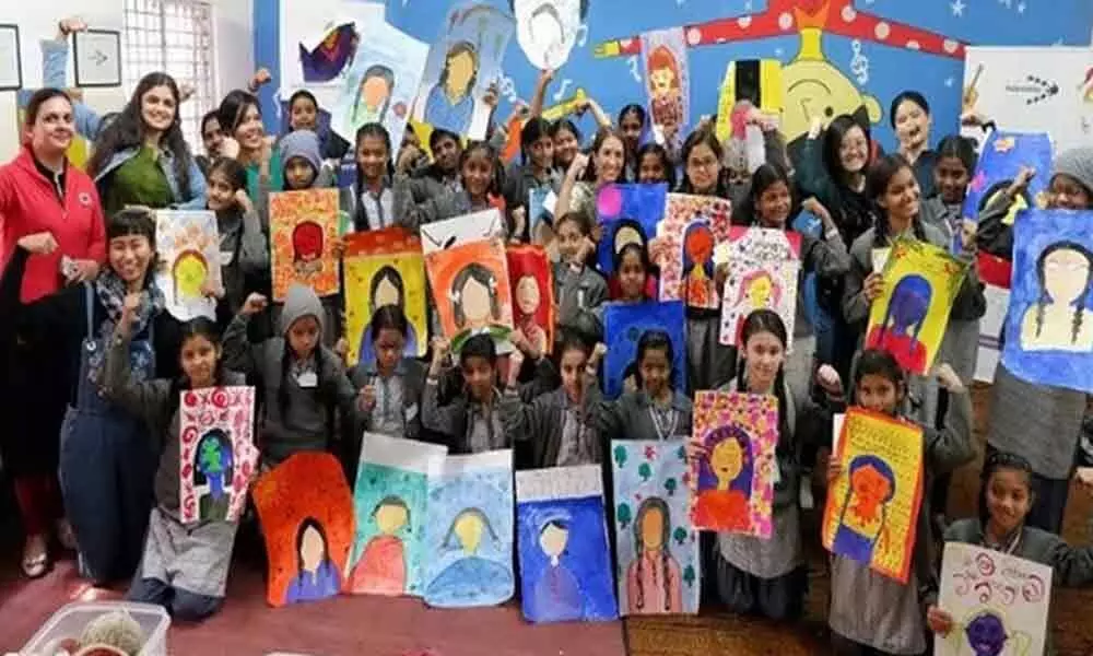 33 artists from 12 nations come together to empower children through arts