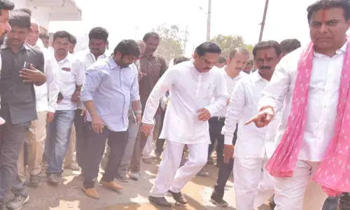 Emphasis on greenary, sanitation laid during KTRs visit to Devarakonda