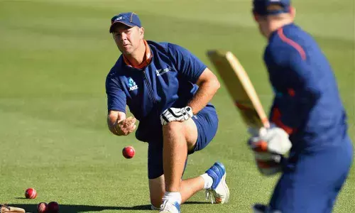 Indian batsmen threw hands at ball like they do in India