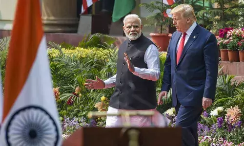 Trump steers clear of row over CAA