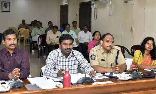 Anantapur: Collector gets CM pat for house sites work