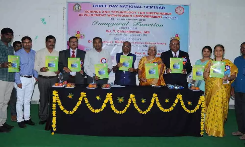 Karimnagar: National seminar held at Satavahana University