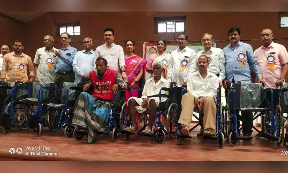Secunderabad: Jaipur legs donated to amputees