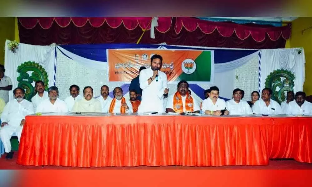 Hyderabad: Opposition misleading people on CAA, flays Kishan Reddy in Amberpet