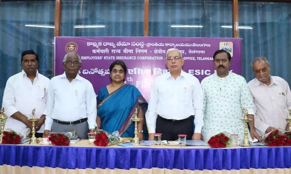 Employee State Insurance Corporation Day celebrated in Hyderabad