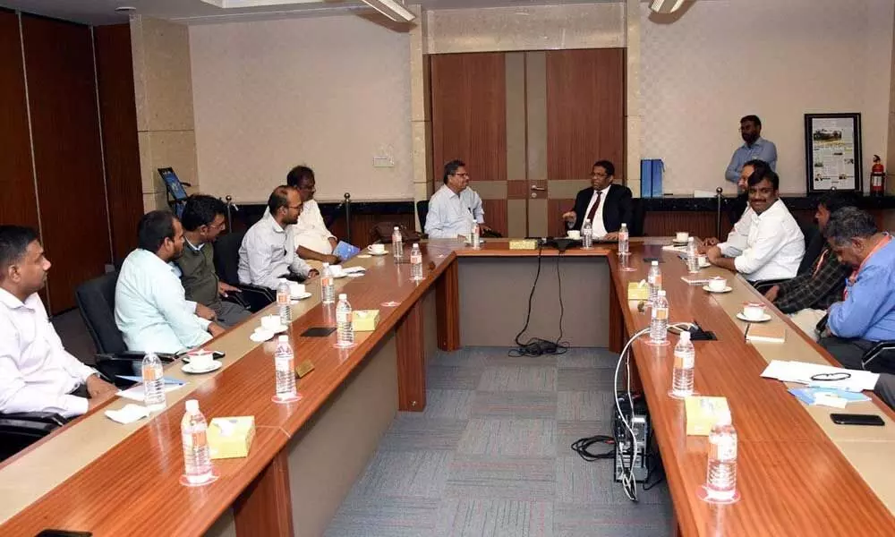 Tirupati: Electronics sector skills council CEO visits Sri City