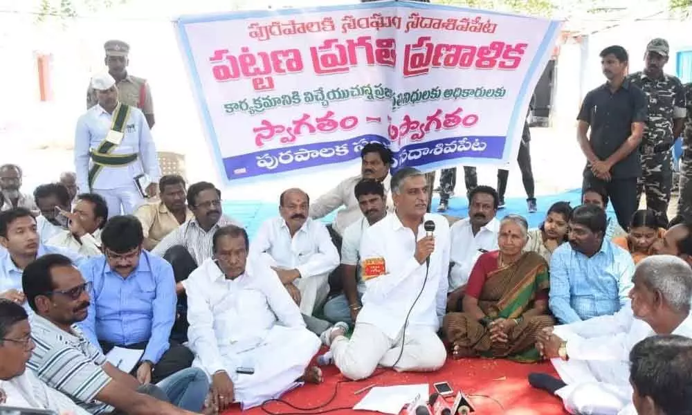 Sangareddy: Pattana Pragathi drive held in Sadashivpet