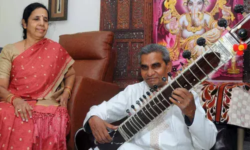 Vijayawada: Sitar is my world, says Dr Murthy