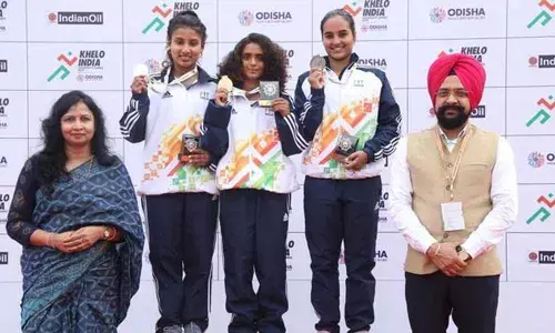 Swimmer Kalyani wins her 50th medal at national level