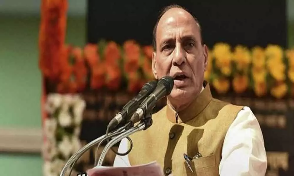 Indias armed forces now do not hesitate to cross border to protect country: Rajnath Singh