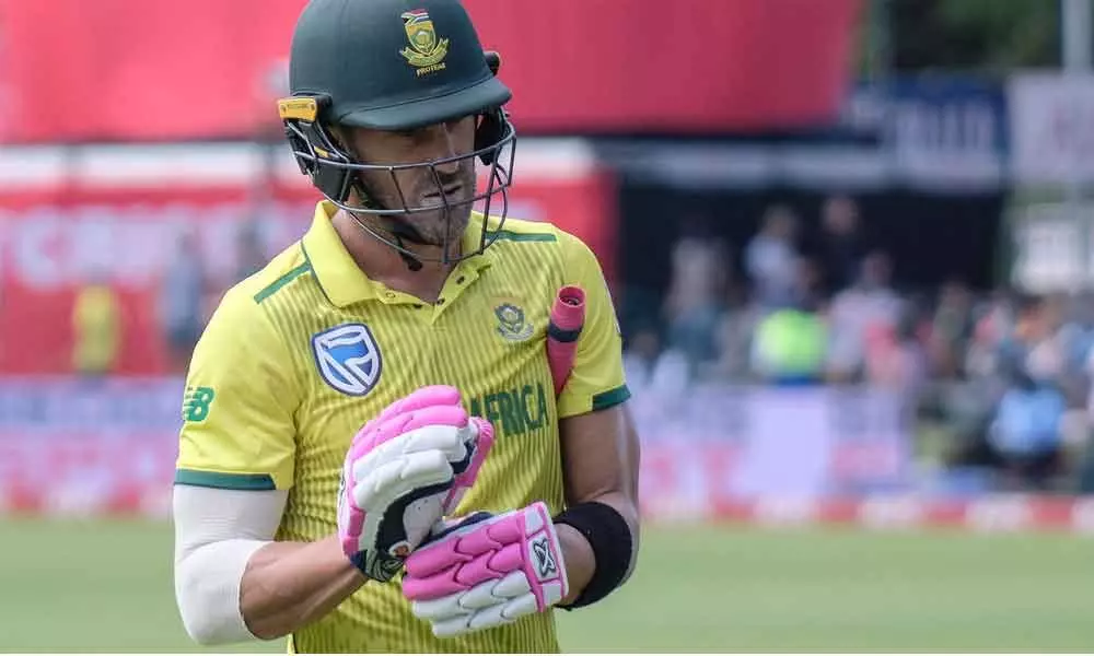 Ex-skipper Du Plessis out of SA ODI squad
