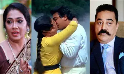 The Kamal Haasan-Rekha kiss controversy in Punnagai Mannan