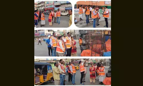 Hyderabad: ZC Srinivas Reddy inspects development activities in Malkajgiri