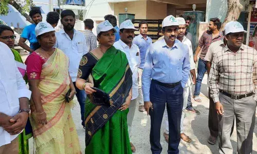 Hyderabad: District Collector Vasam Venkateswarlu conducts surprise inspections