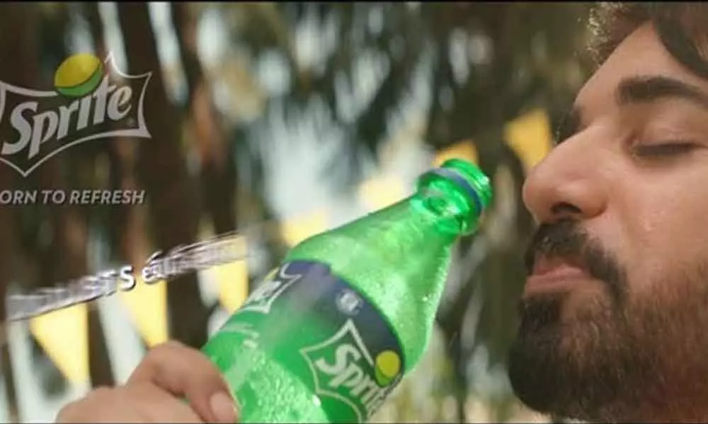 Sushanth's First TV Commercial Goes With Sprite