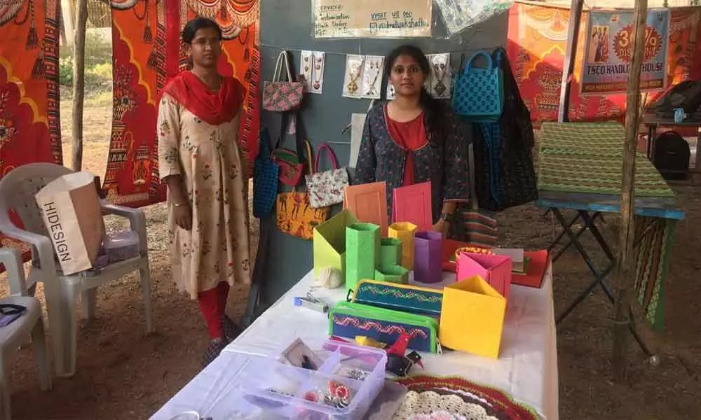 Hyderabad: PhD scholars bid to boost handlooms & handicrafts in Osmania University