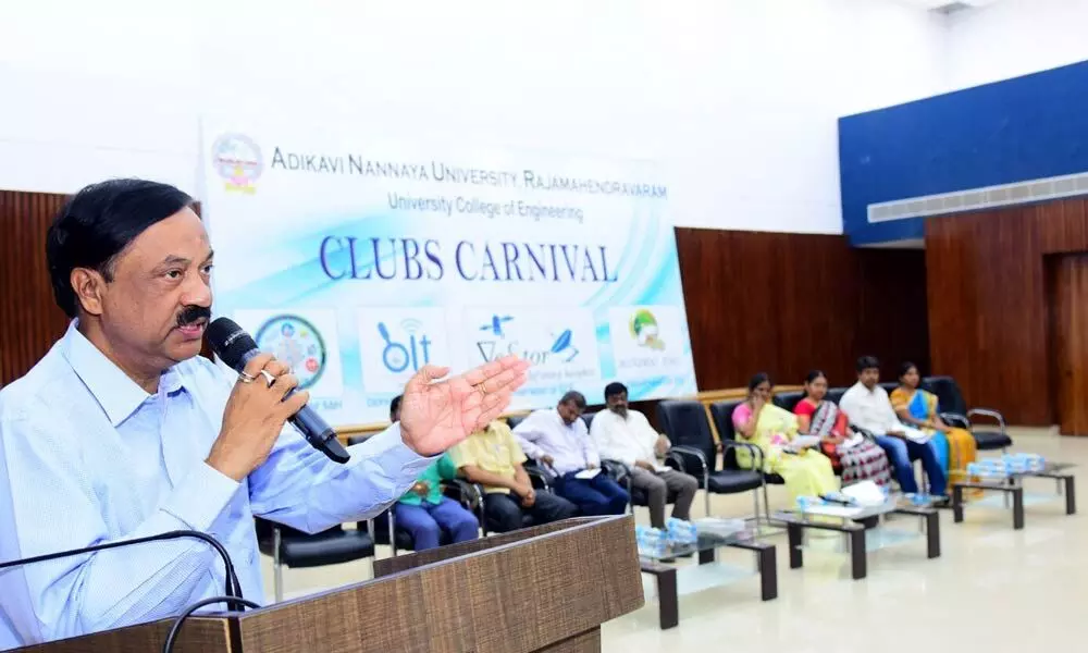 Rajamahendravaram: Clubs Carnival inaugurated at AKNU