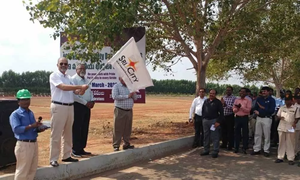 Tirupati: National Safety Week celebrations begin at Sri City