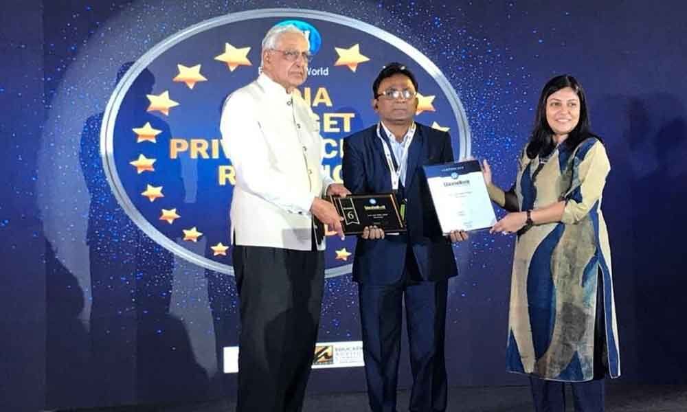 Hyderabad school bags Education World 2020 Award