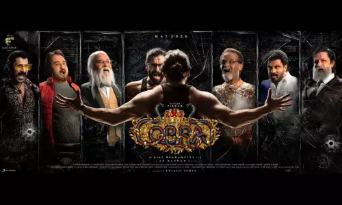 Chiyaan Vikrams Cobra First Look Poster Is Out