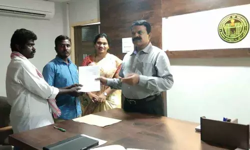 Kothagudem: Collector MV Reddy moves by fathers plight, gives job to Jayarajs son