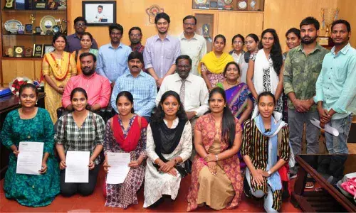 Andhra University helps every student get employment says V-C PVGD Prasada Reddy