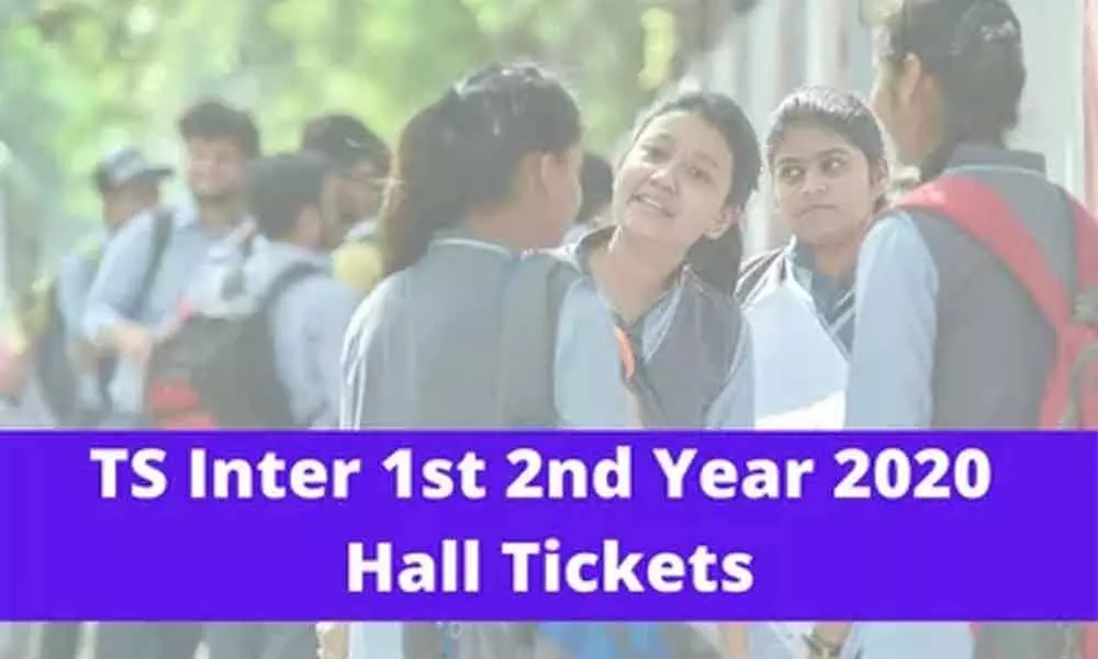 Telangana inter 2020 hall tickets released, download here