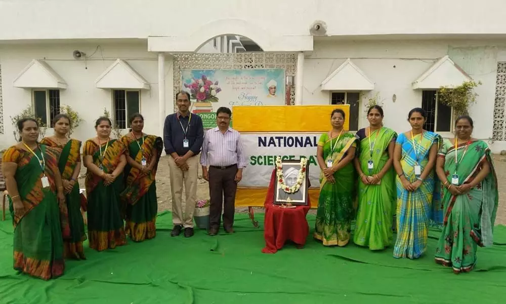 Ongole: OPS celebrates National Science Day with pomp