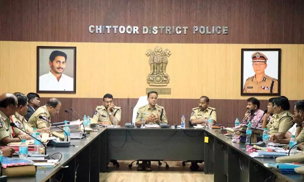 Chittoor: Get ready for civic body polls, SP to police officials