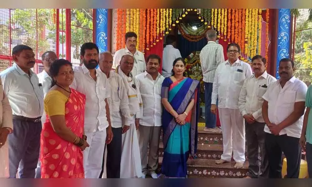 Hyderabad: Kalyana Mahotsavam organised at Vijayadurga temple in Hydernagar