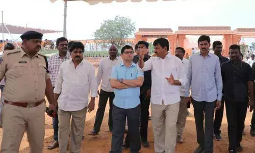 Elaborate security arrangements for KTRs visit to Khammam