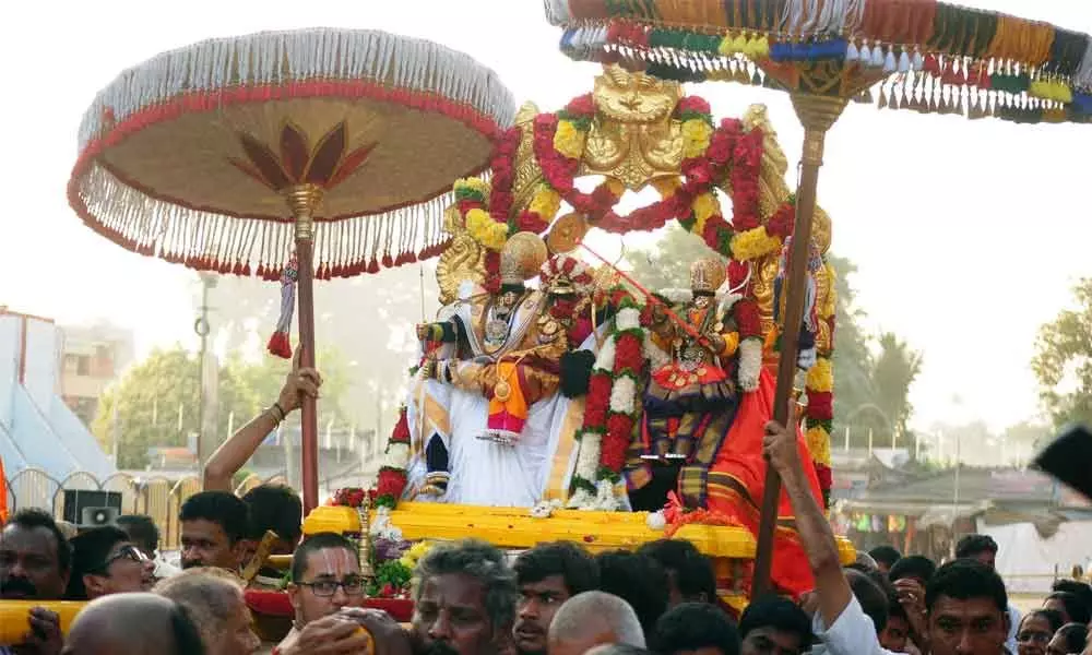 Hyderabad: Celestial wedding of Bhadradri Seetha Ramachandra Swamy from close quarters comes with a price