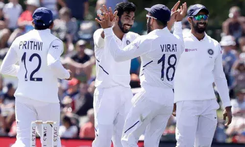 2nd Test: India bowl NZ out for 235, Jadeja takes stunner