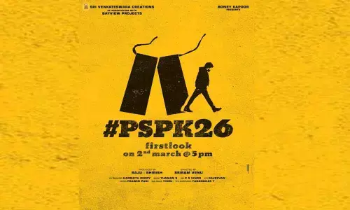 PSPK 26: Pre Look Of Power Star Pawan Kalyan