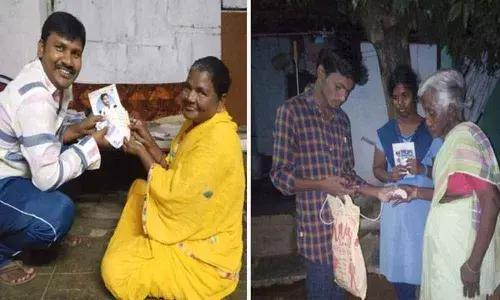 AP creates a record in pension distribution to 54 lakh beneficiaries on Sunday