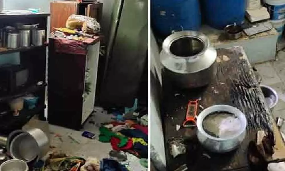 4 injured in gas cylinder explosion in Hyderabad