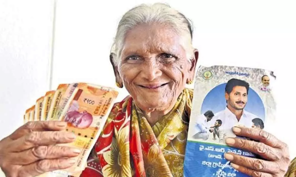 CM Jagan gave good news to pensioners in AP an increase of three thousand rupees